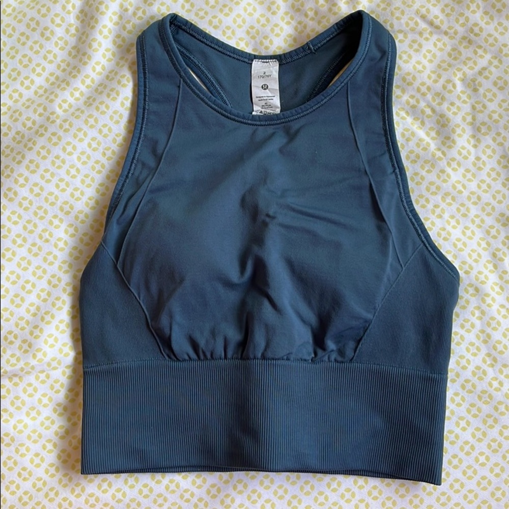Lululemon High Neck Ribbed Tank
